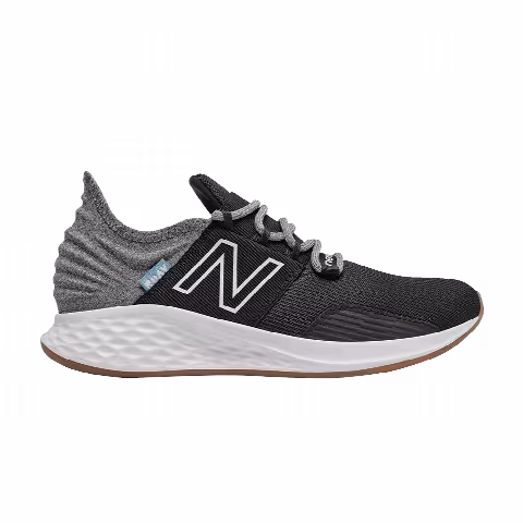 New Balance Fresh Foam Roav Big Kid 'Tee Shirt - Black Light Aluminum'
