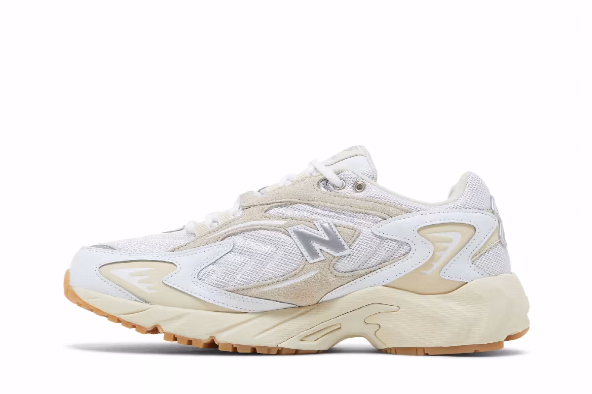 New Balance 725 Bone Metallic Silver, view 4