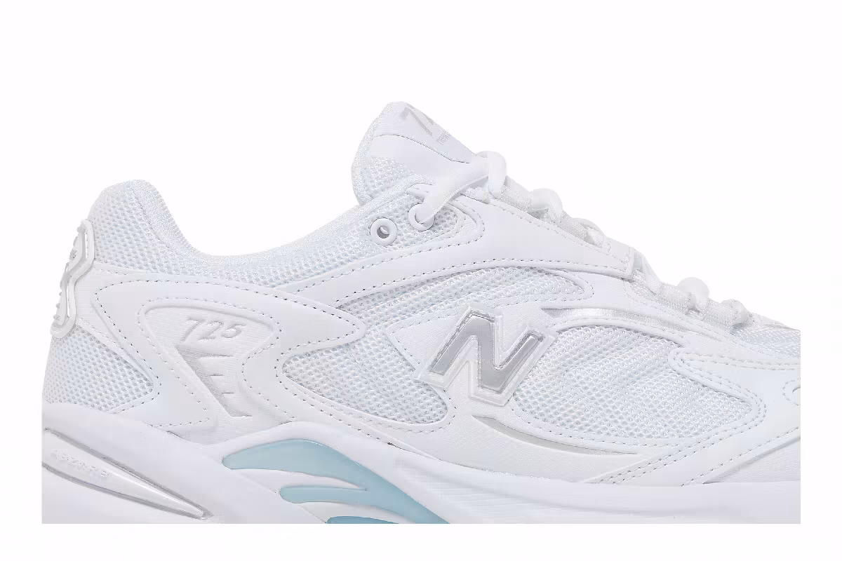 New Balance 725 White Team Carolina, view 3