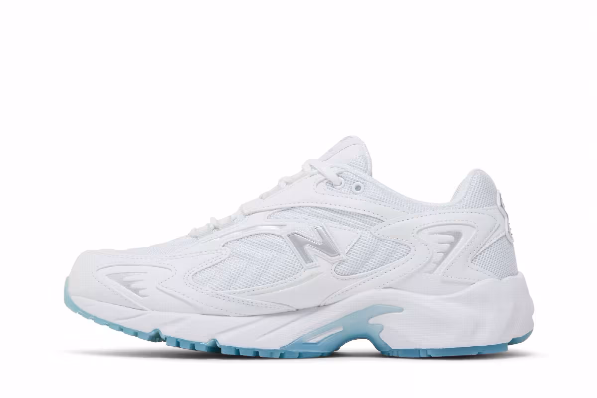 New Balance 725 White Team Carolina, view 4