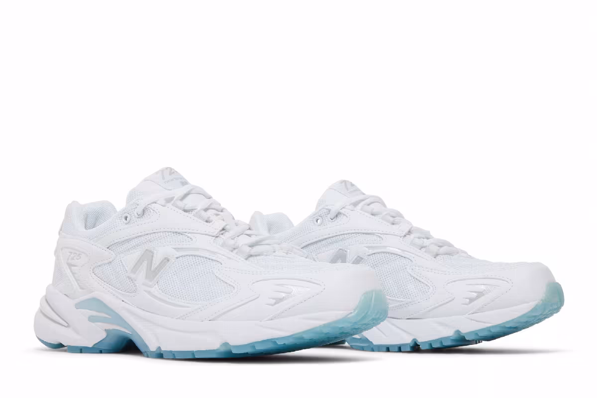 New Balance 725 White Team Carolina, view 9