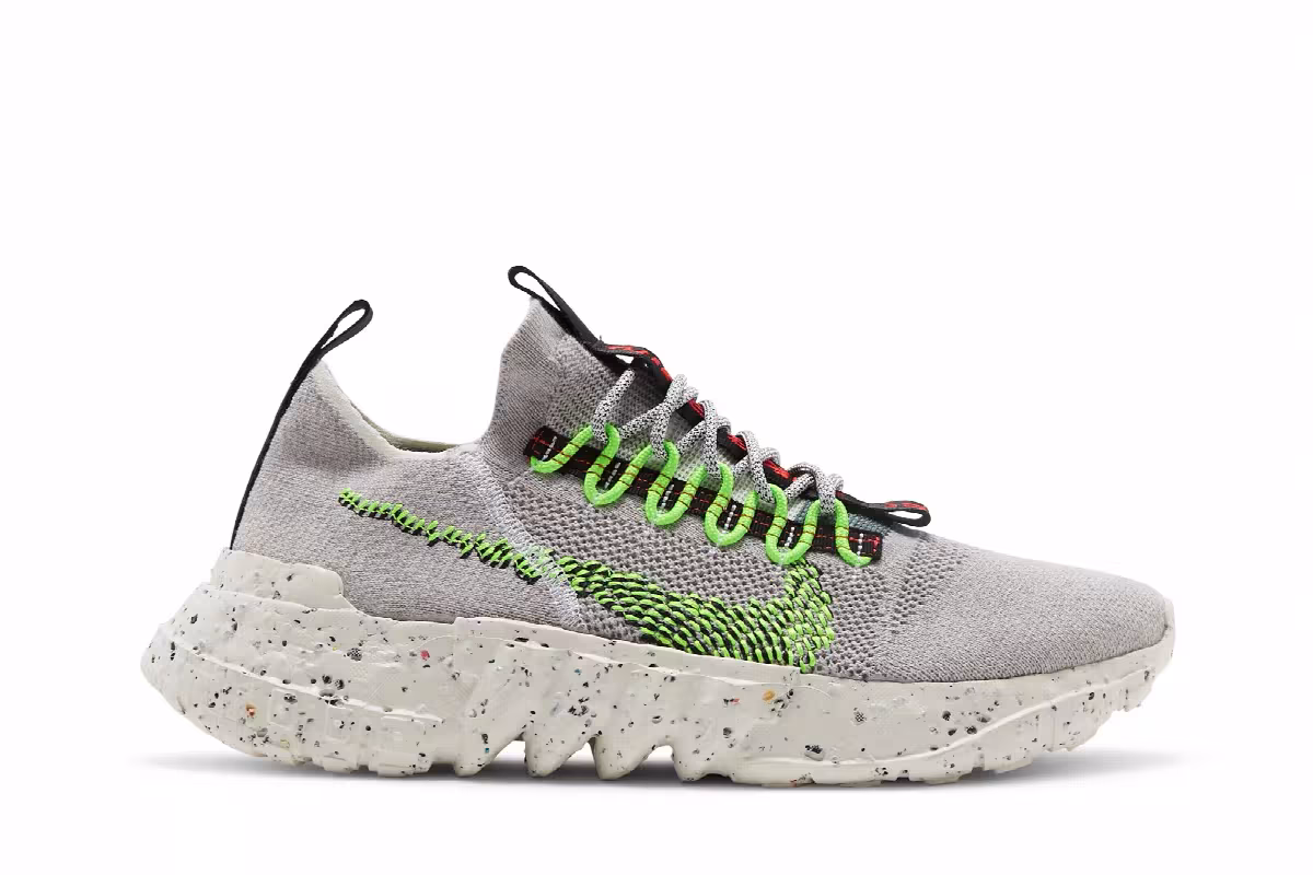 Nike Space Hippie 01 Electric Green, view 2