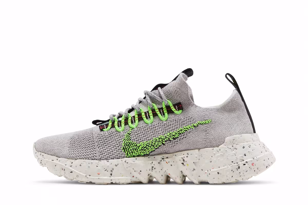 Nike Space Hippie 01 Electric Green, view 4