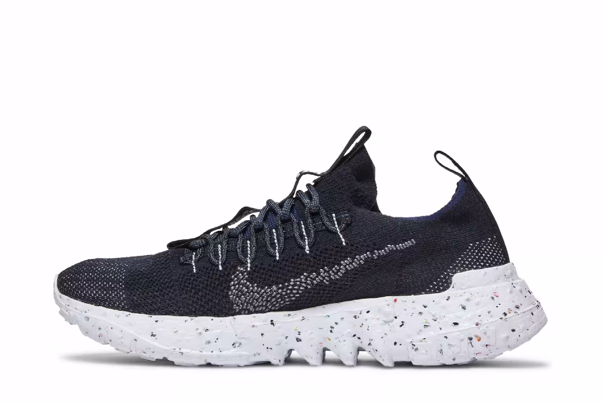 Nike Space Hippie 01 Black Off Noir, view 4