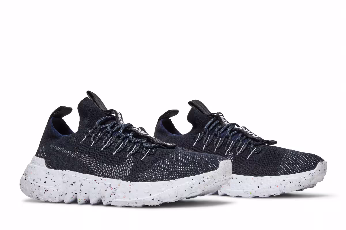Nike Space Hippie 01 Black Off Noir, view 9