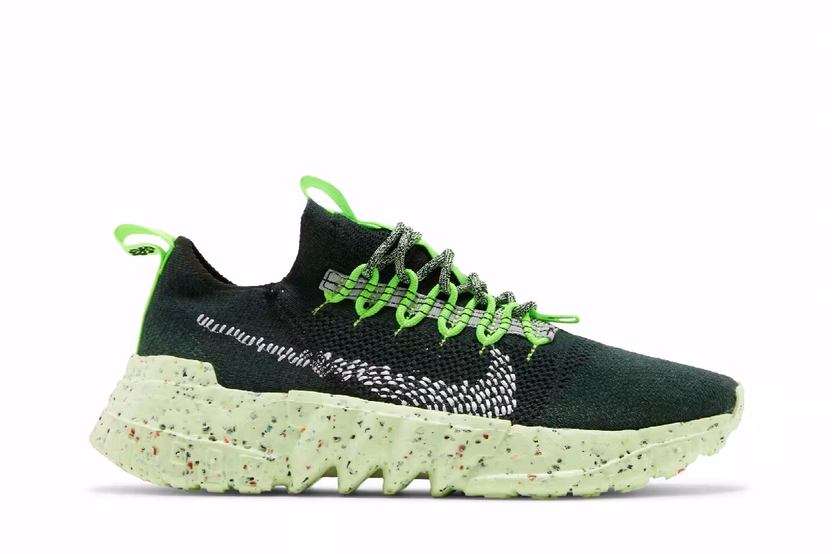 Nike Space Hippie 01 Carbon Green, view 2