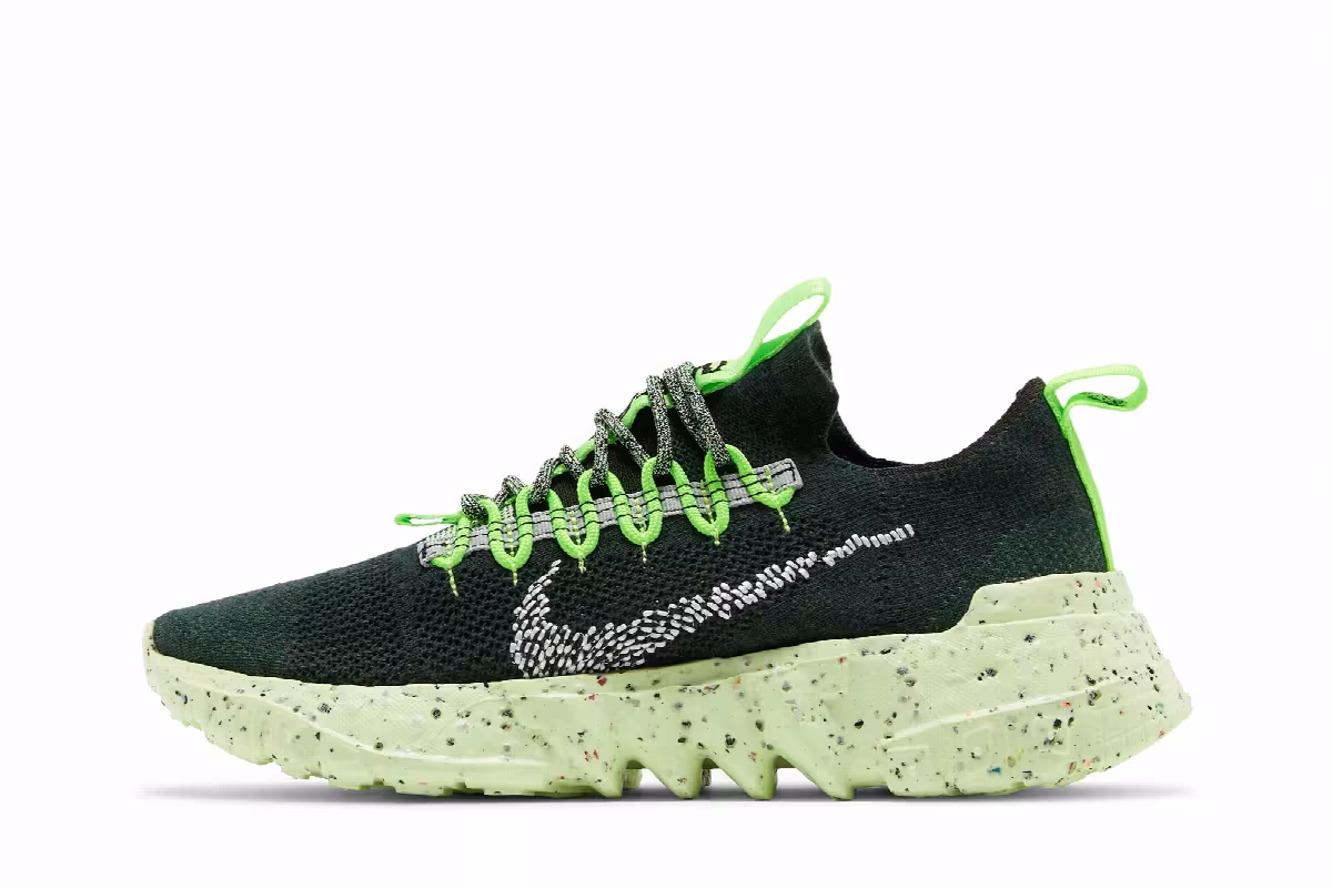 Nike Space Hippie 01 Carbon Green, view 4