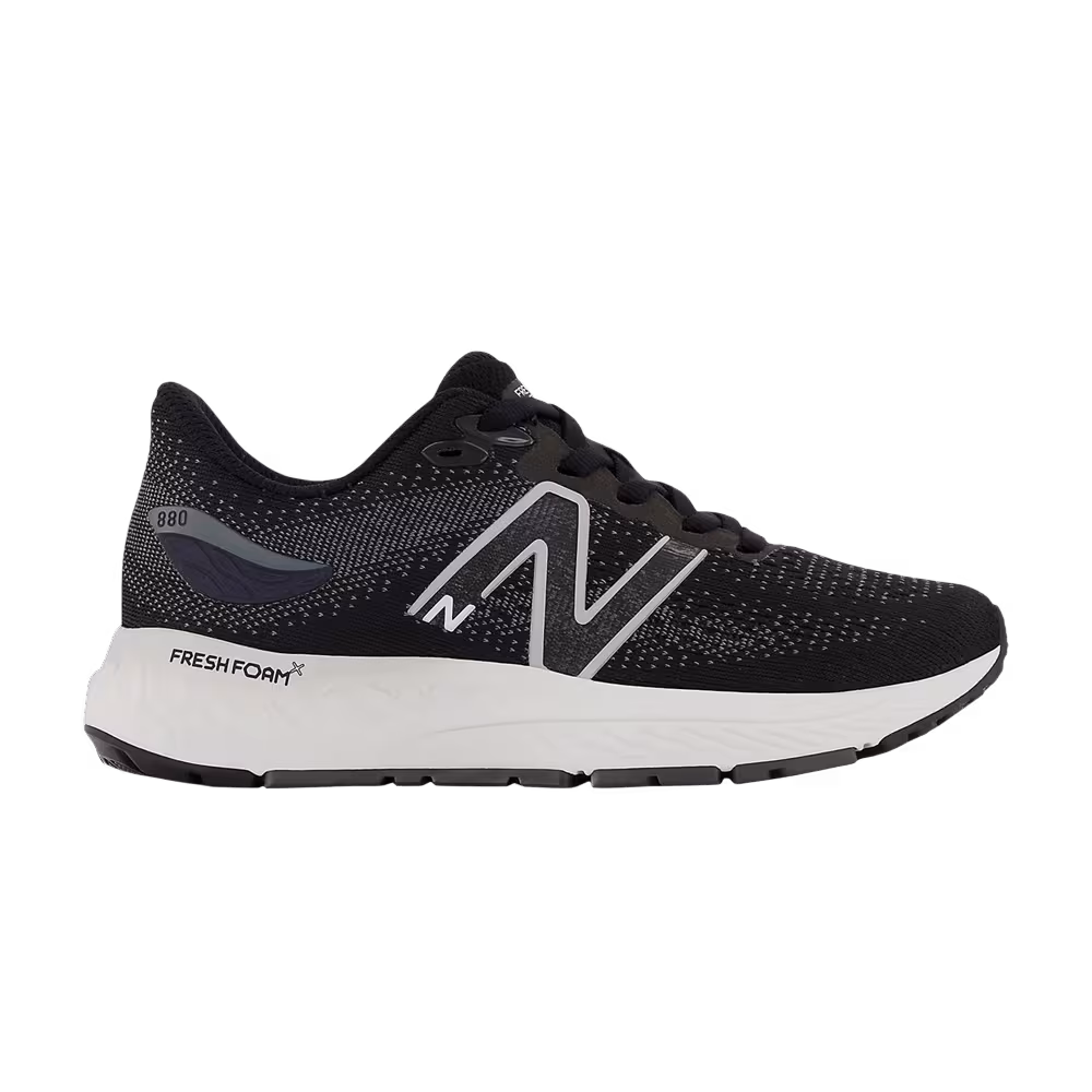 New Balance Fresh Foam X 880v12 Little Kid Black Ocean Grey