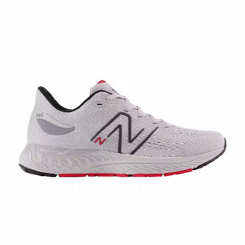 New Balance Fresh Foam X 880v12 Big Kid 'Light Aluminum True Red'