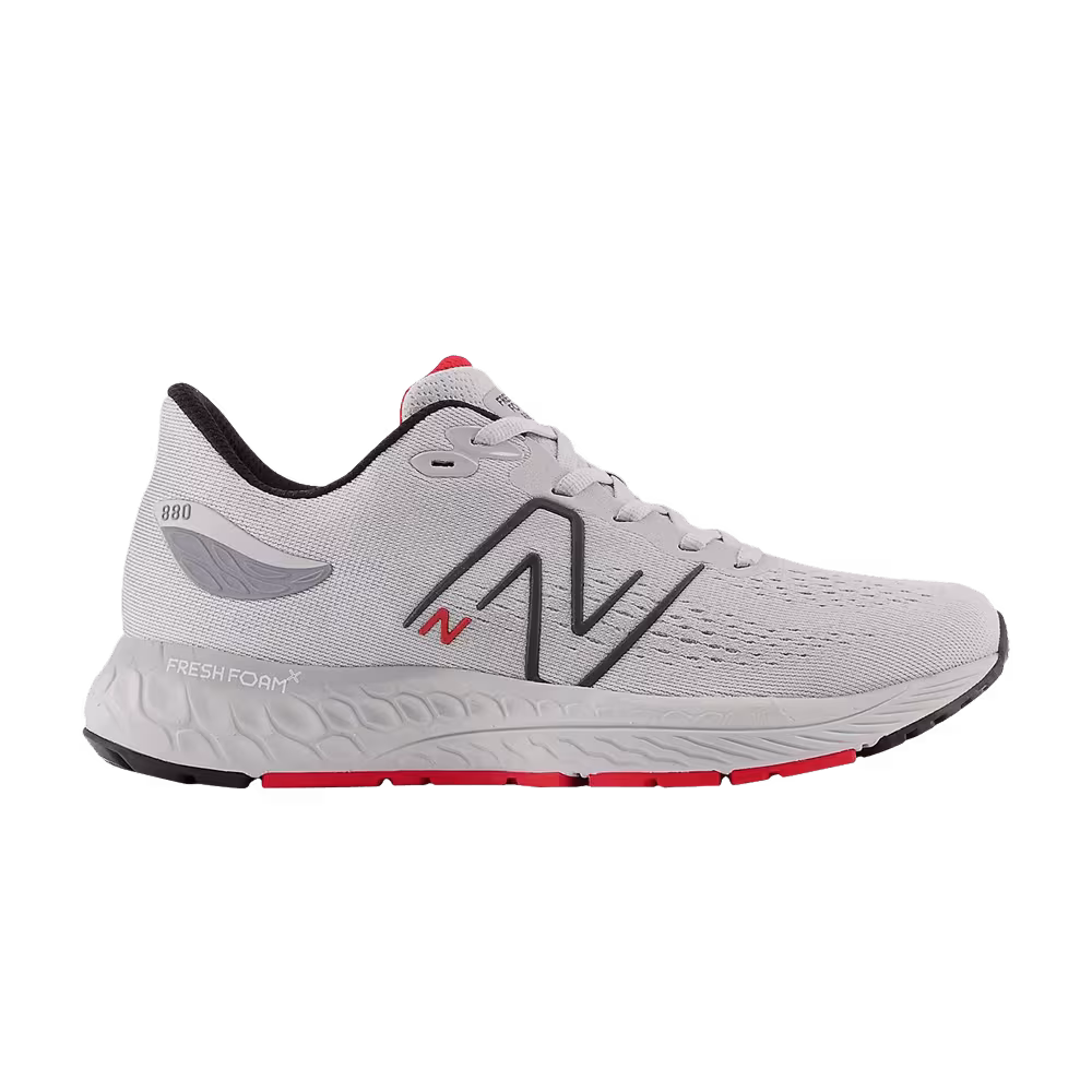 New Balance Fresh Foam X 880v12 Big Kid Light Aluminum True Red