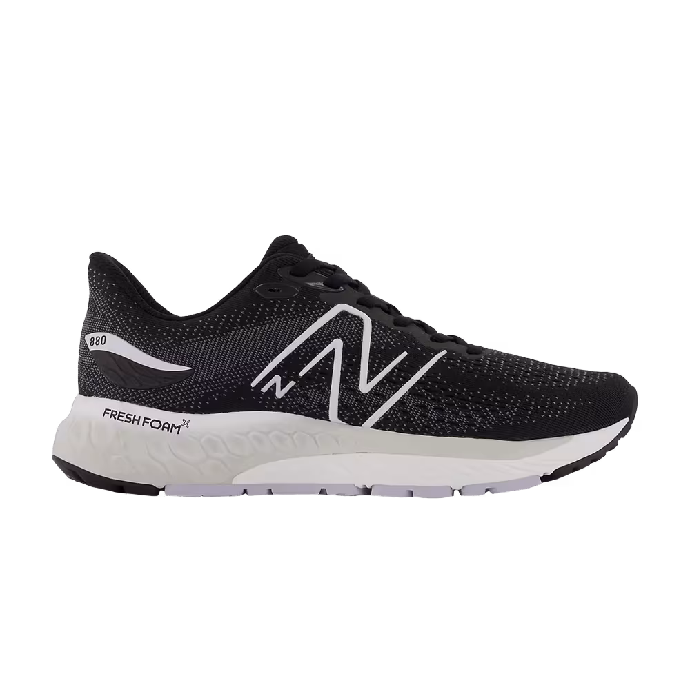 New Balance Women's Fresh Foam X 880v12 2E Wide Black Steel