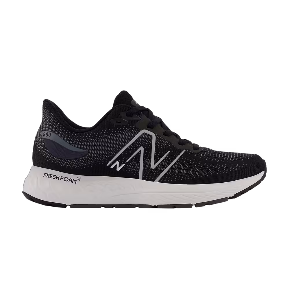 New Balance Fresh Foam X 880v12 Big Kid Black Ocean Grey