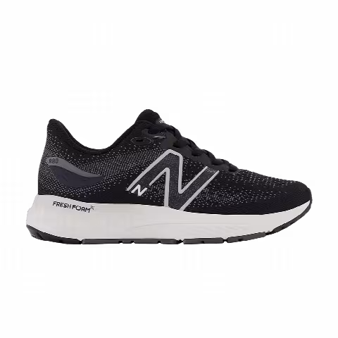 New Balance Fresh Foam X 880v12 Little Kid X-Wide 'Black Ocean Grey'