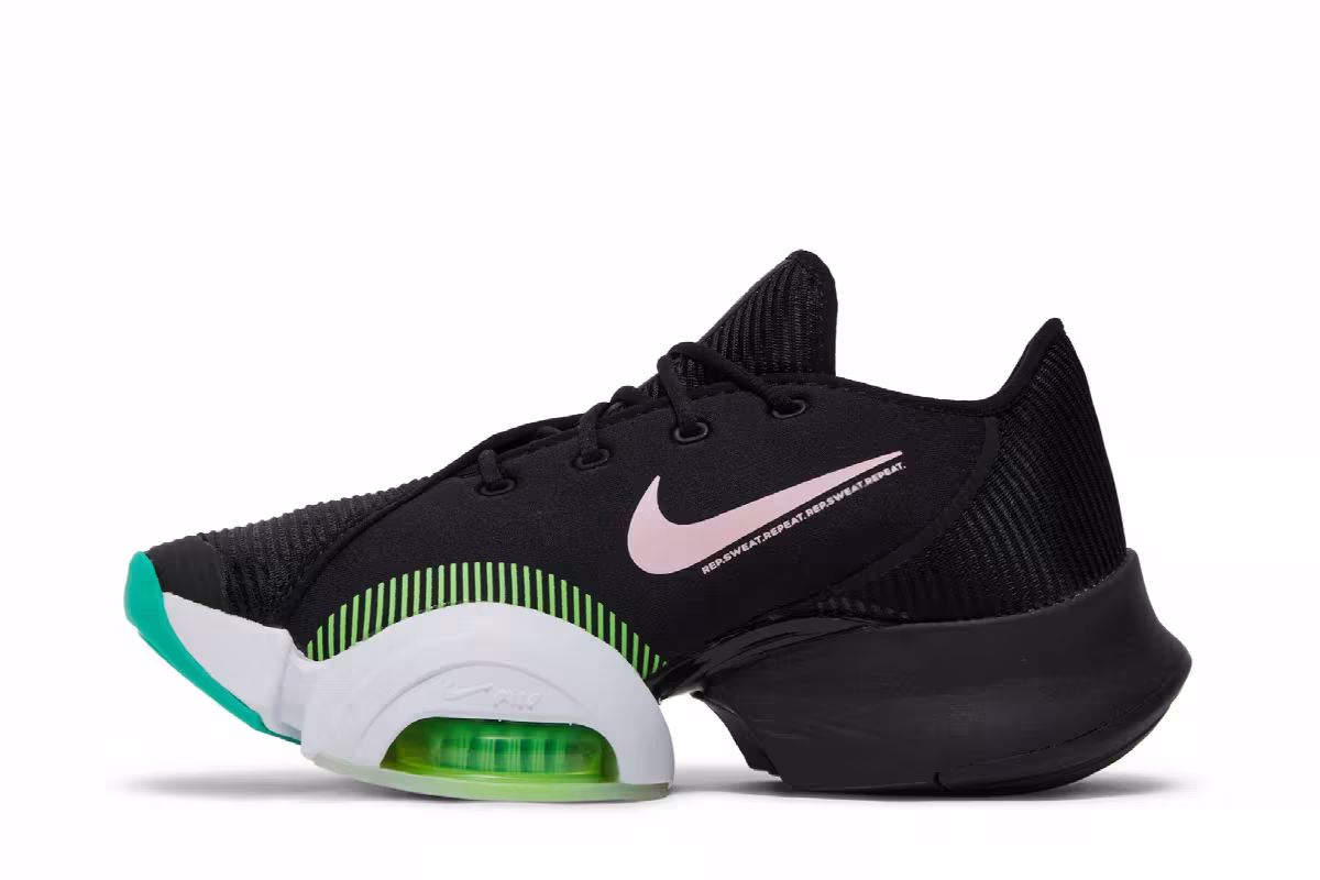 Nike Women's Air Zoom SuperRep 2 Black Pink Glaze, view 4