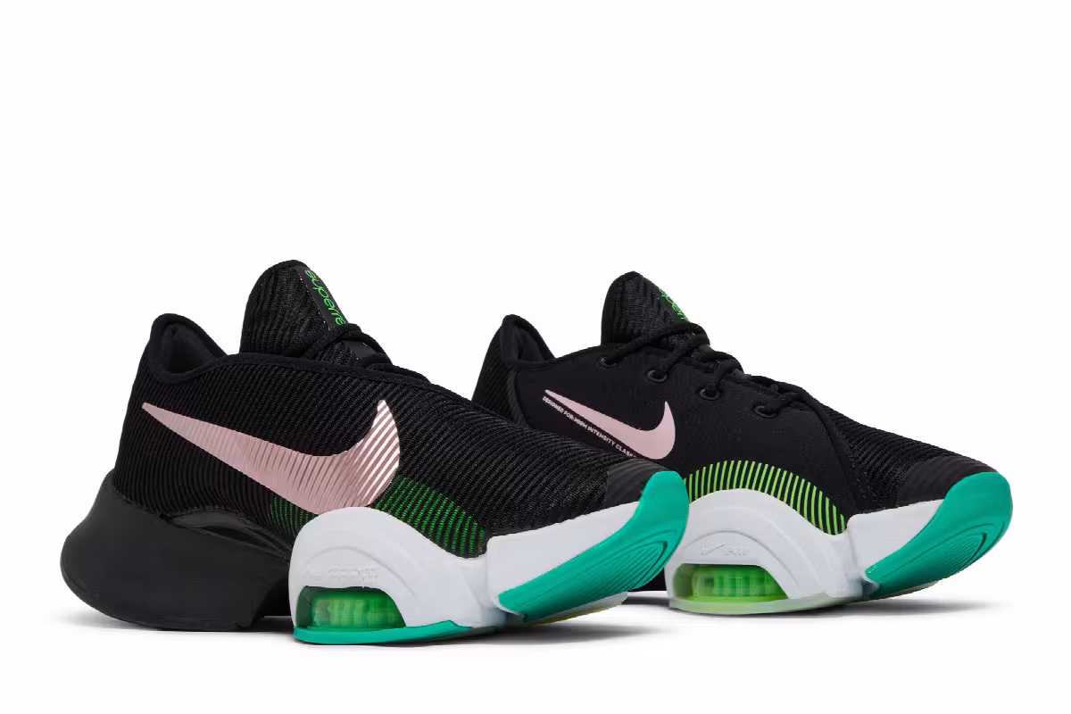 Nike Women's Air Zoom SuperRep 2 Black Pink Glaze, view 9