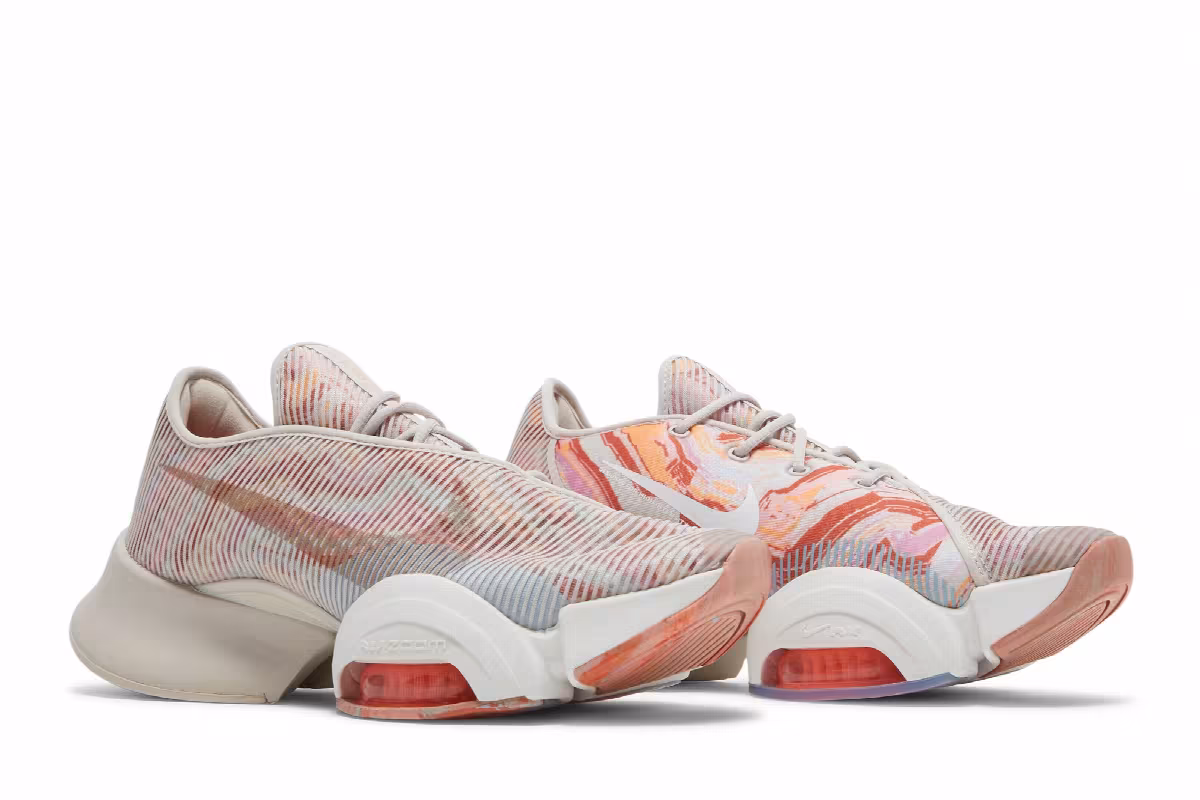 Nike Women's Air Zoom SuperRep 2 Desert Sand Metallic Copper, view 9