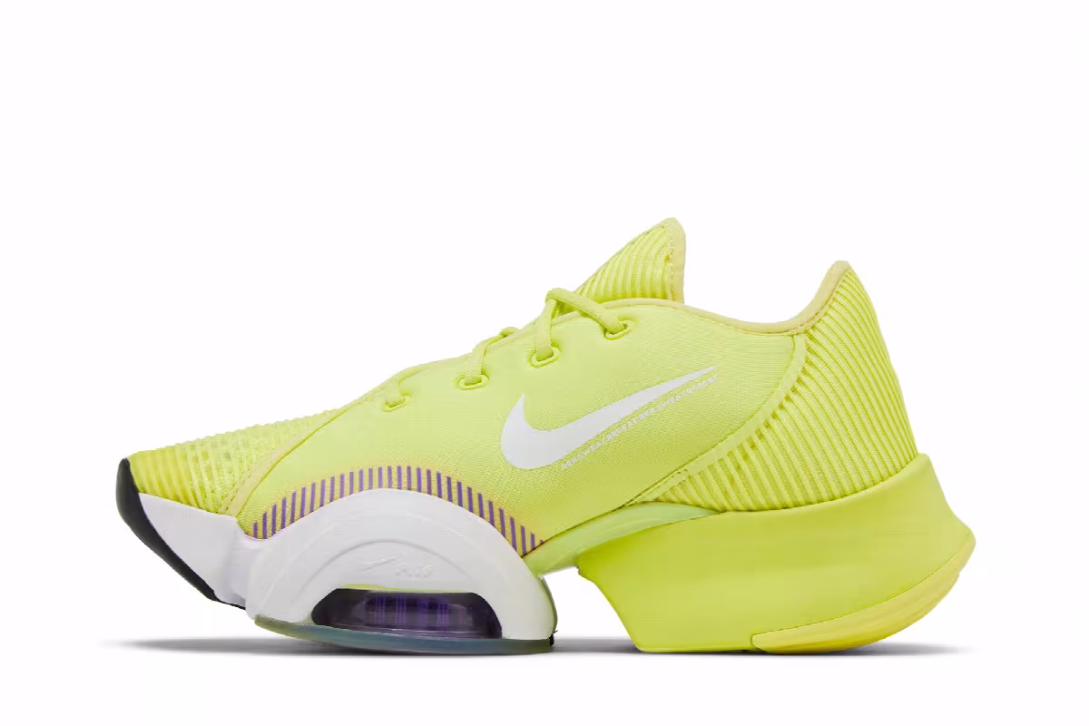 Nike Women's Air Zoom SuperRep 2 Light Lemon Twist, view 4