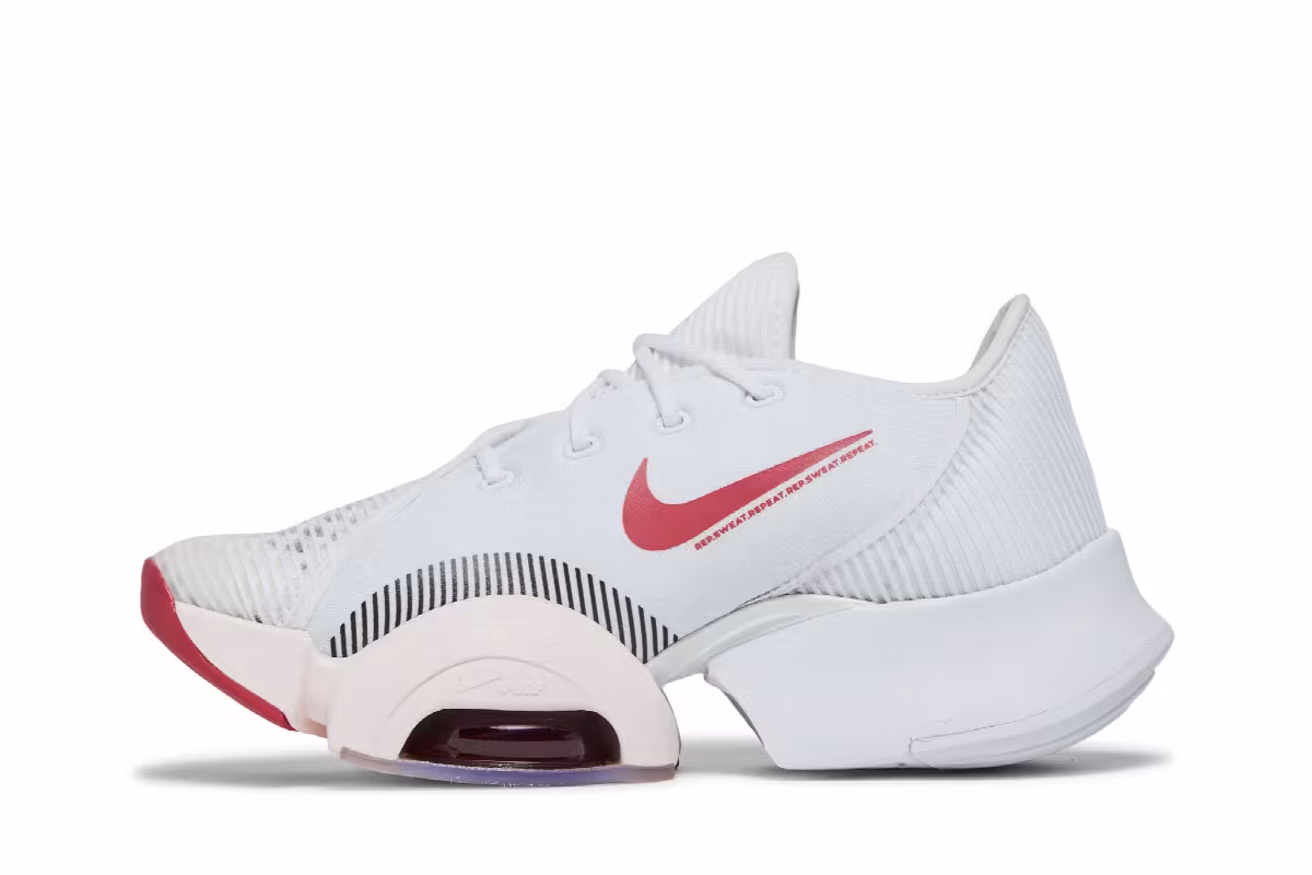 Nike Women's Air Zoom SuperRep 2 White Gypsy Rose, view 4