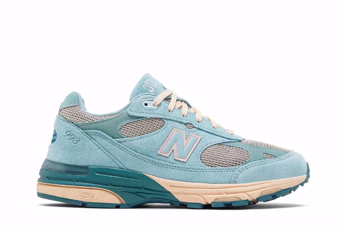Joe Freshgoods x New Balance 993 Made in USA Performance Art - Arctic Blue, view 2