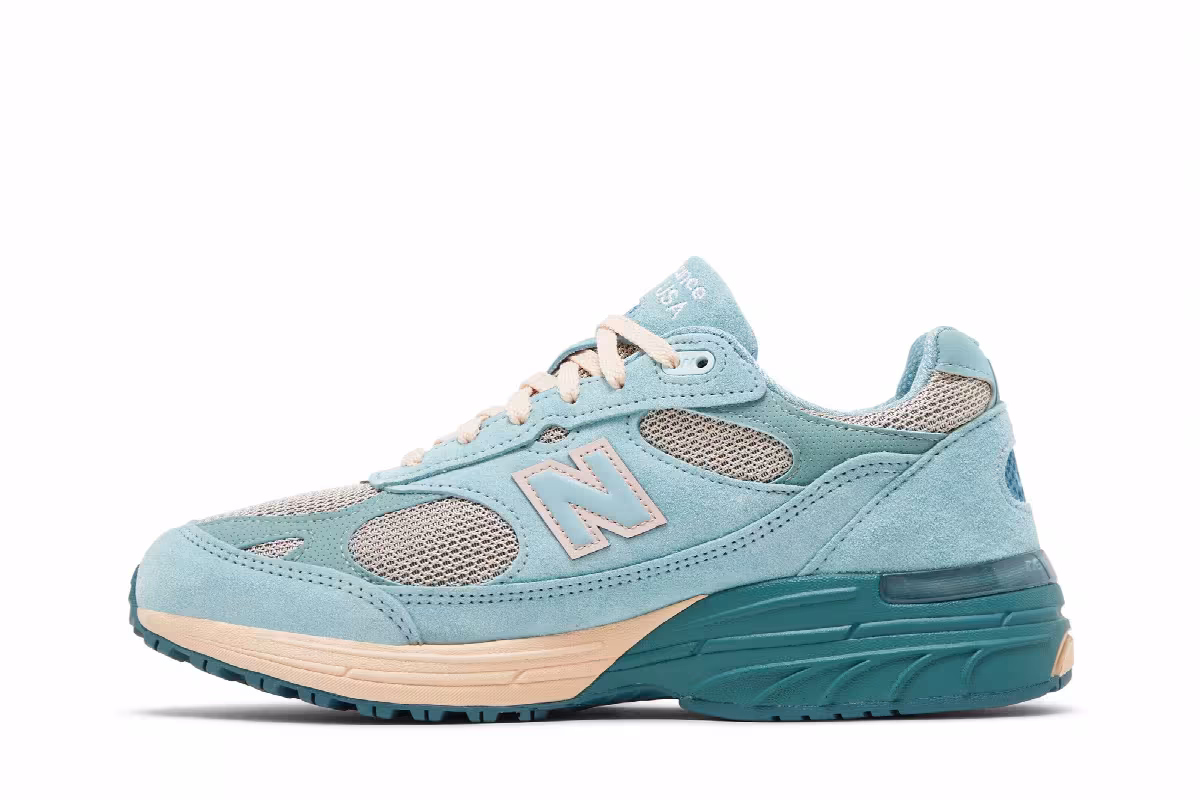Joe Freshgoods x New Balance 993 Made in USA Performance Art - Arctic Blue, view 4