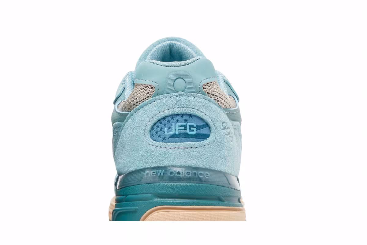 Joe Freshgoods x New Balance 993 Made in USA Performance Art - Arctic Blue, view 8