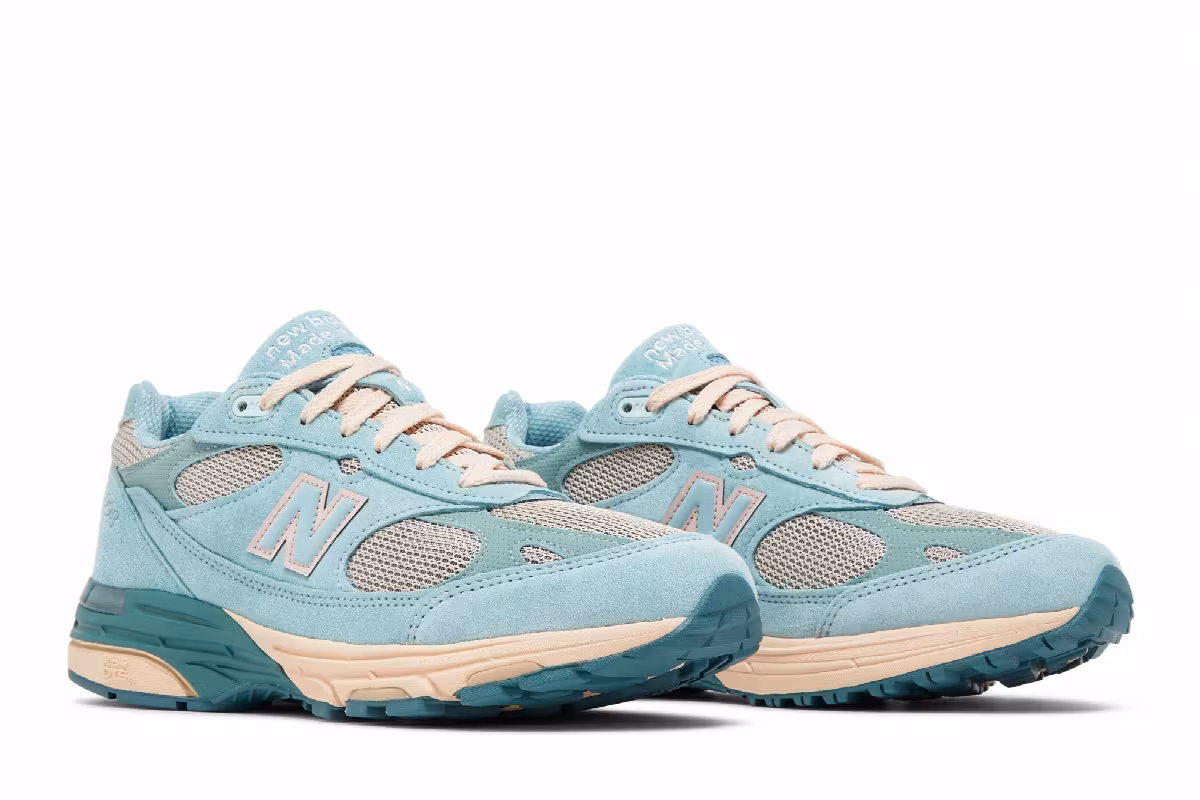 Joe Freshgoods x New Balance 993 Made in USA Performance Art - Arctic Blue, view 9