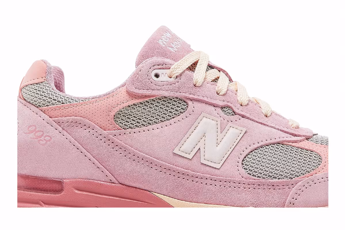 Joe Freshgoods x New Balance 993 Made in USA Performance Art - Powder Pink, view 3