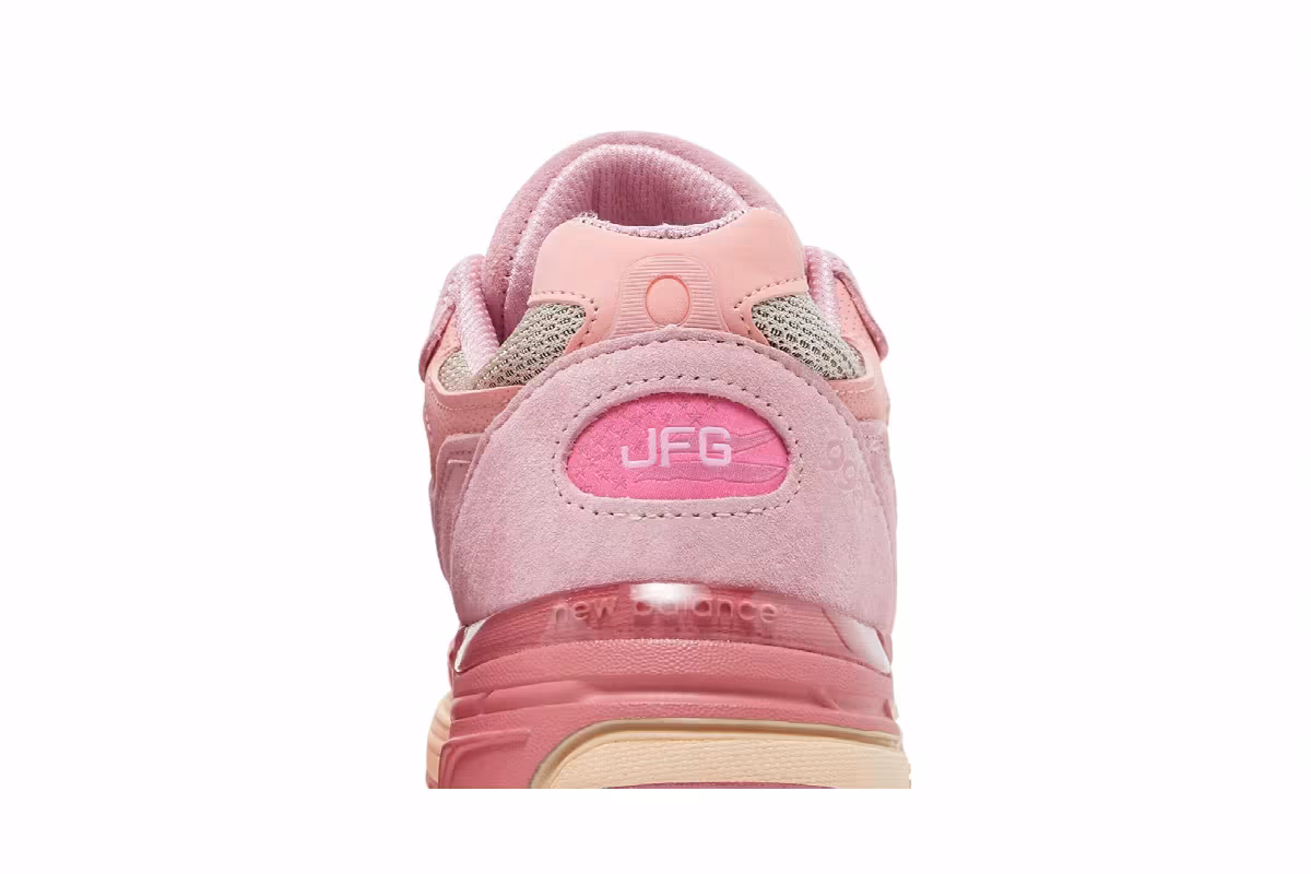 Joe Freshgoods x New Balance 993 Made in USA Performance Art - Powder Pink, view 8