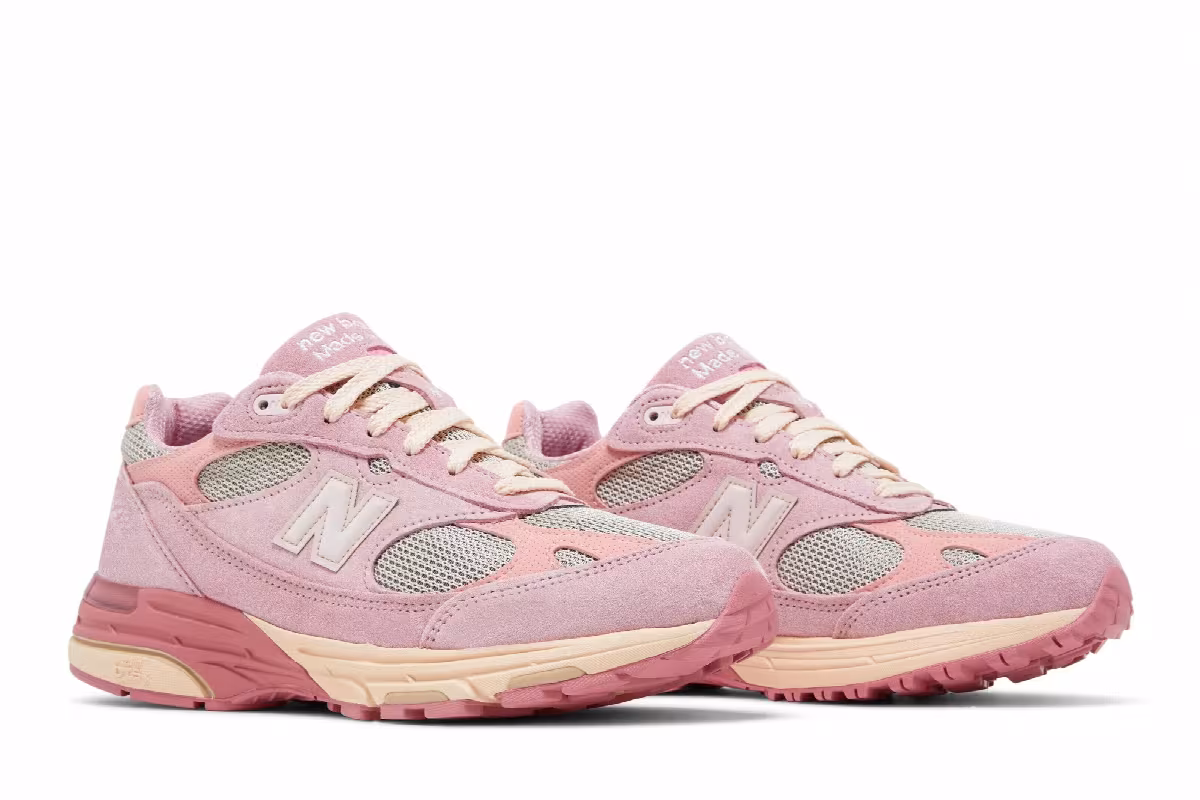 Joe Freshgoods x New Balance 993 Made in USA Performance Art - Powder Pink, view 9
