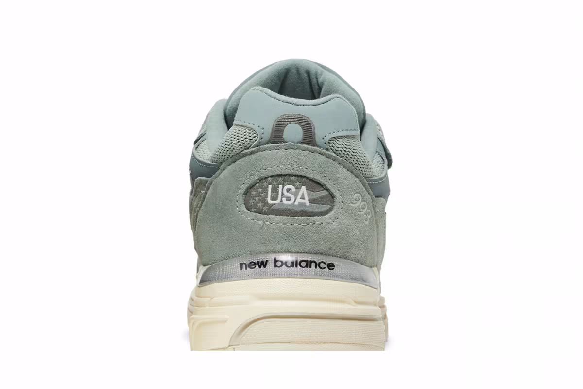 Kith x New Balance 993 Made in USA Pistachio, view 8