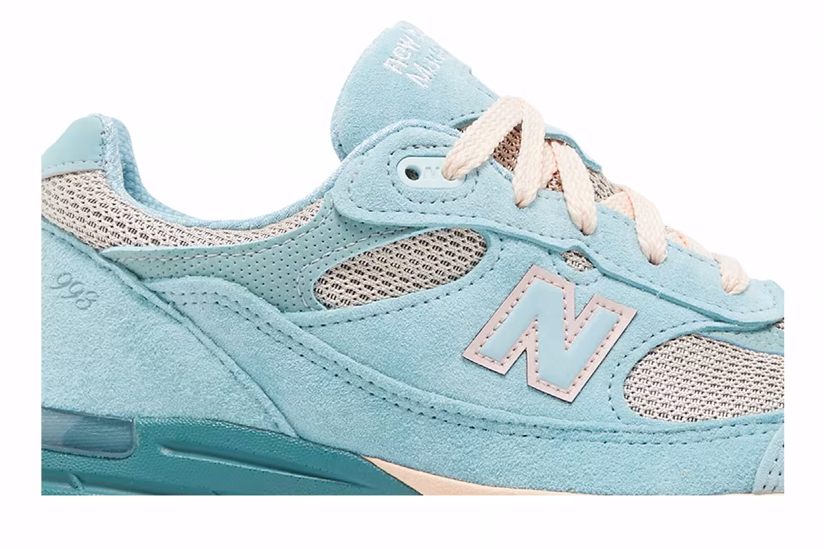 Joe Freshgoods x New Balance Women's 993 Made in USA Performance Art - Arctic Blue, view 3