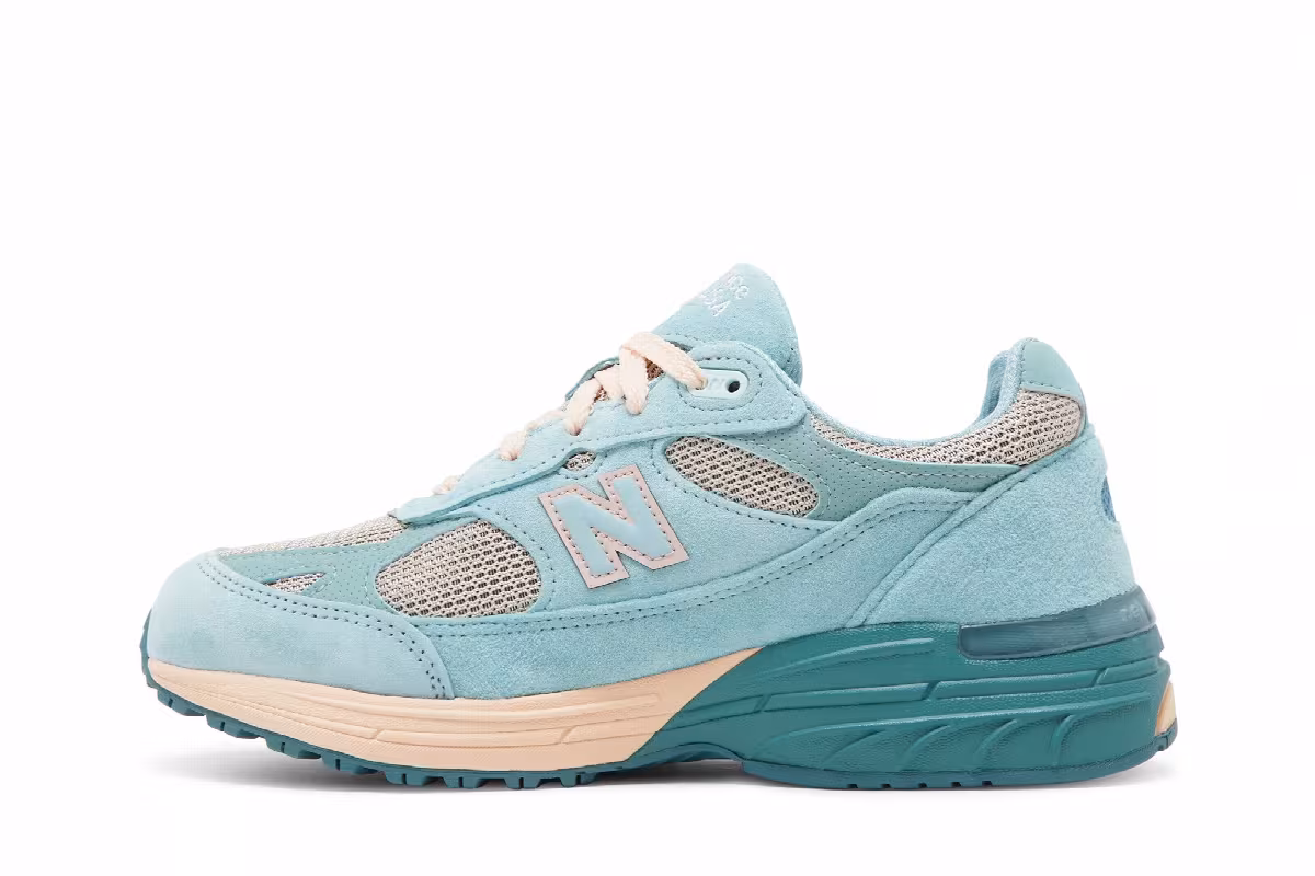 Joe Freshgoods x New Balance Women's 993 Made in USA Performance Art - Arctic Blue, view 4