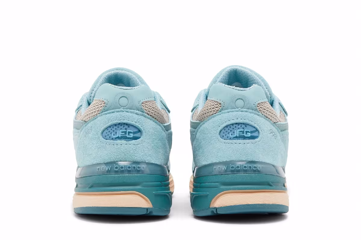 Joe Freshgoods x New Balance Women's 993 Made in USA Performance Art - Arctic Blue, view 7