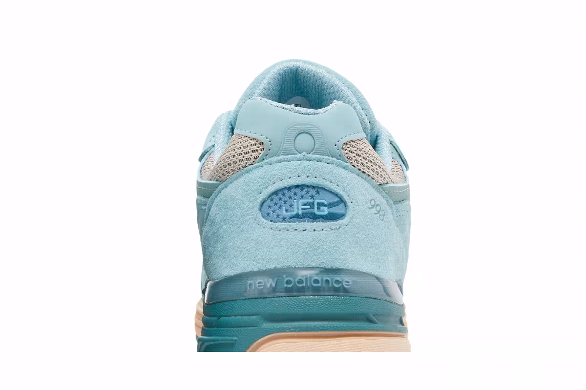 Joe Freshgoods x New Balance Women's 993 Made in USA Performance Art - Arctic Blue, view 8