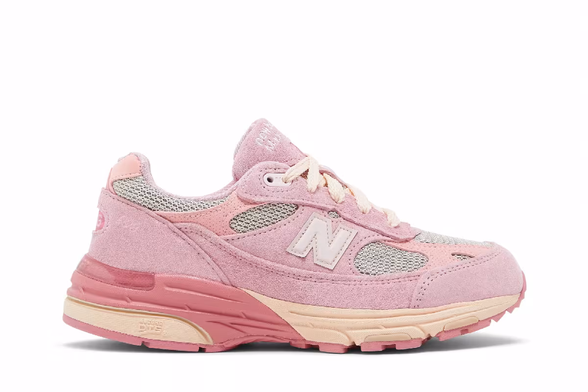 Joe Freshgoods x New Balance Women's 993 Made in USA Performance Art - Powder Pink, view 2