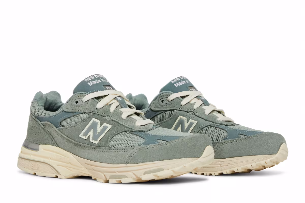Kith x New Balance Women's 993 Made in USA Pistachio, view 9