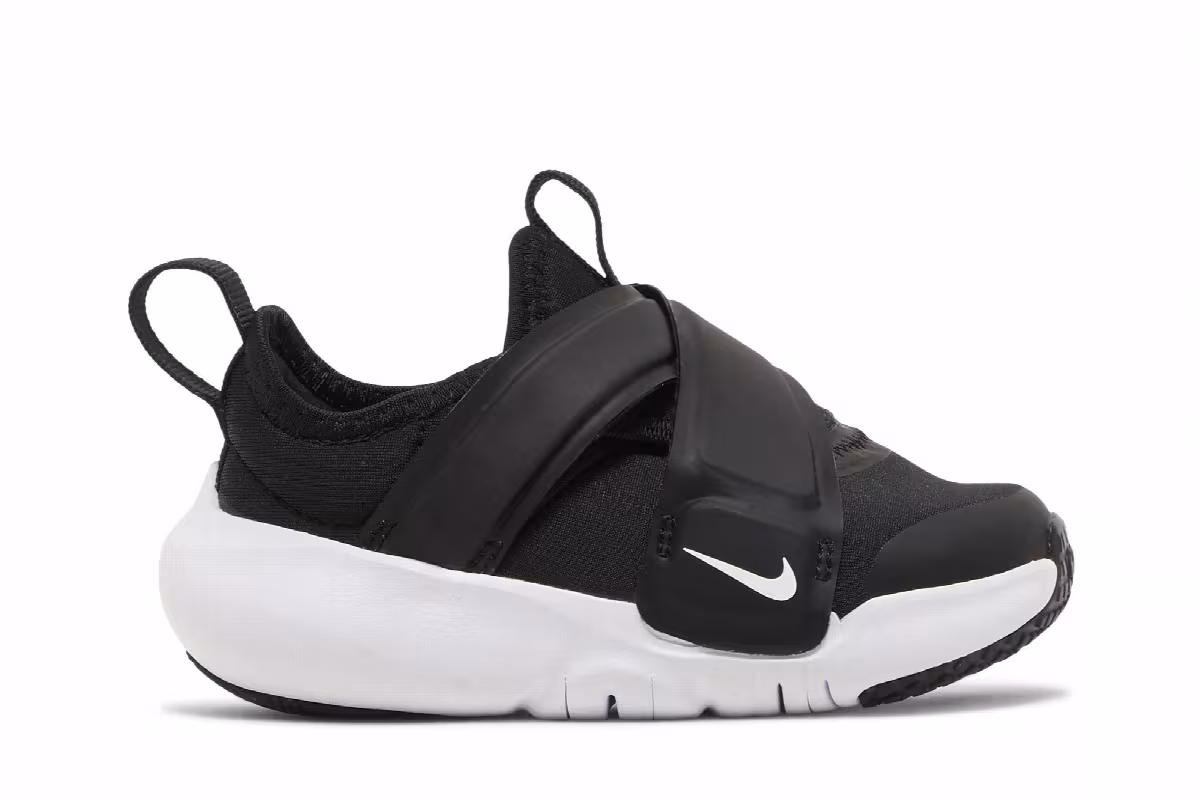 Nike Flex Advance TD Black White, view 2