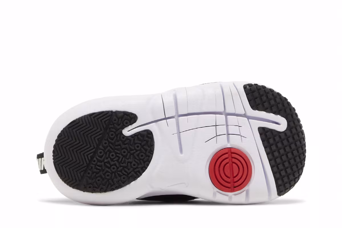 Nike Flex Advance TD Black White, view 5