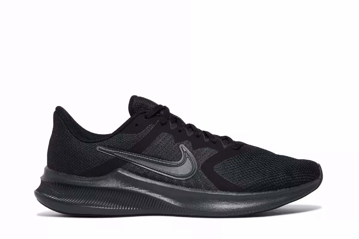 Nike Downshifter 11 Black Smoke Grey, view 2