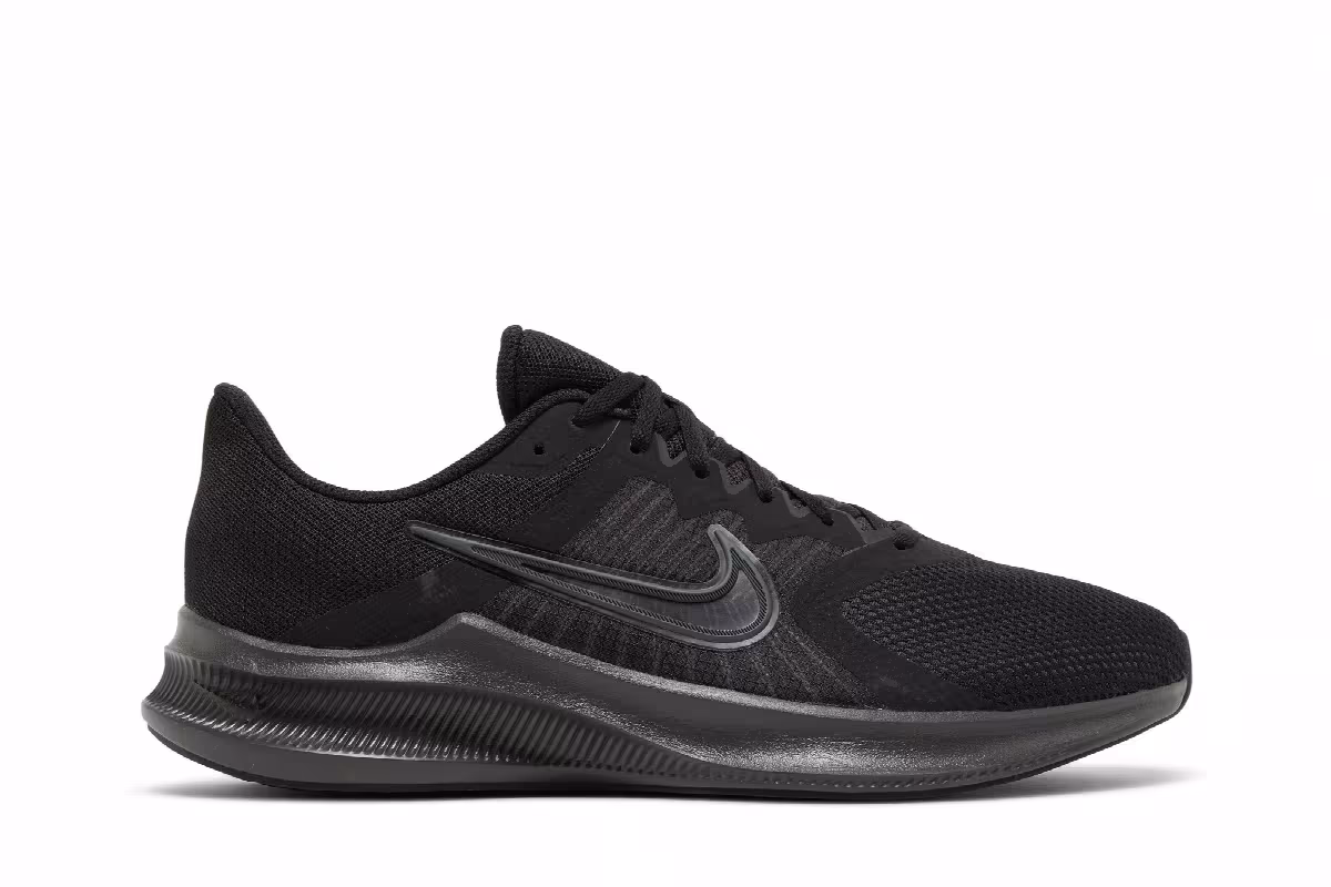 Nike Downshifter 11 Extra Wide Black Smoke Grey, view 2