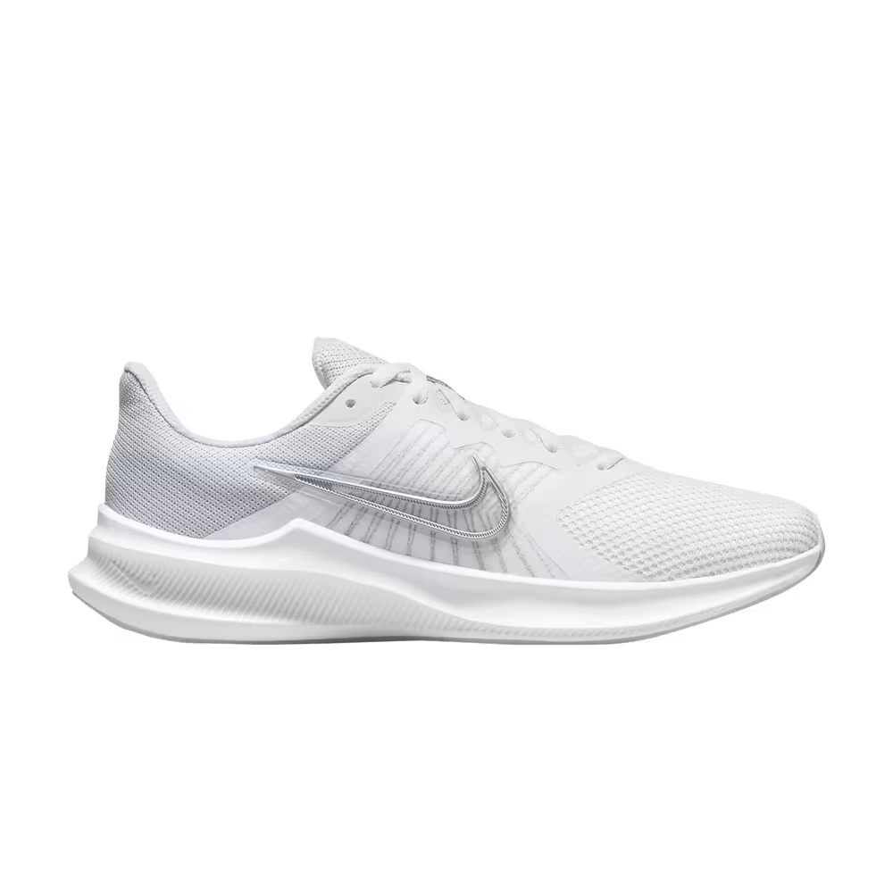 Nike Women's Downshifter 11 White Metallic Silver