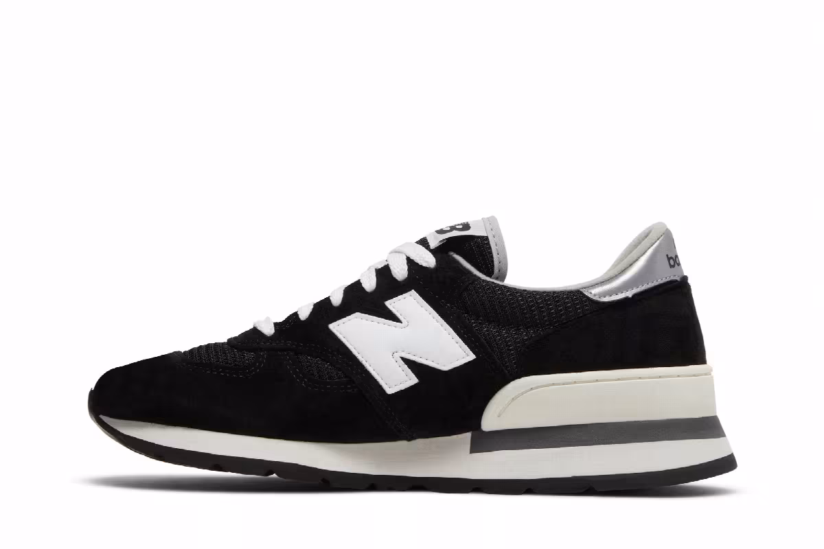 New Balance 990v1 Made In USA Black White, view 4