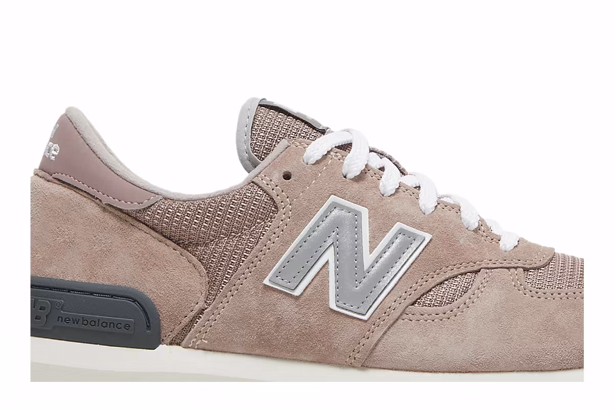 Kith x New Balance 990v1 Made In USA Dusty Rose, view 3