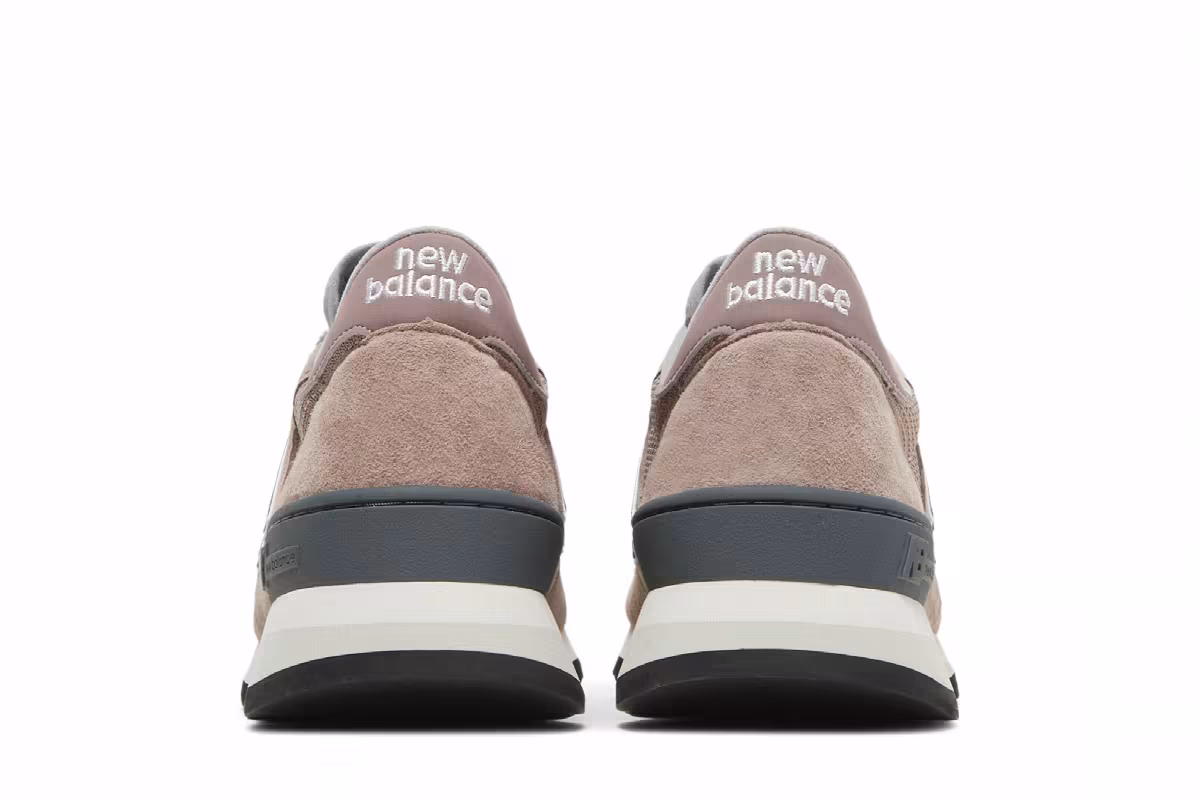 Kith x New Balance 990v1 Made In USA Dusty Rose, view 7
