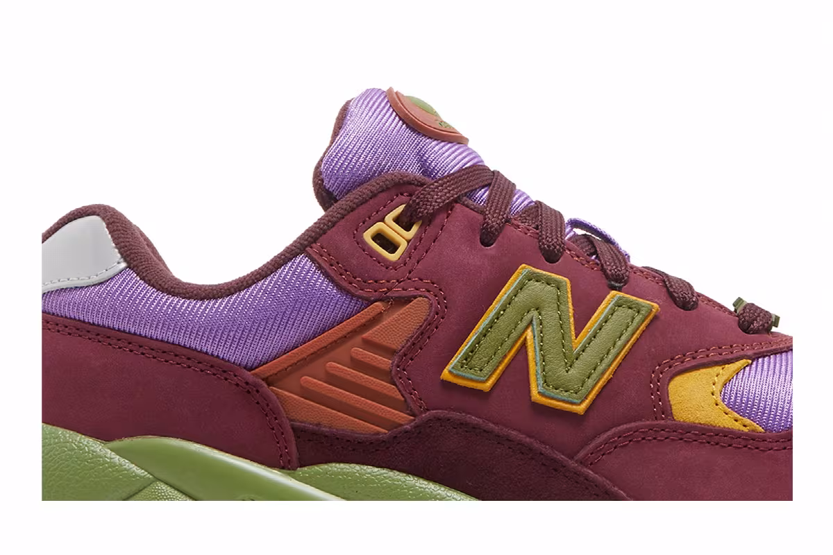 Stray Rats x New Balance 580 Tribute to 2007 - Burgundy, view 3