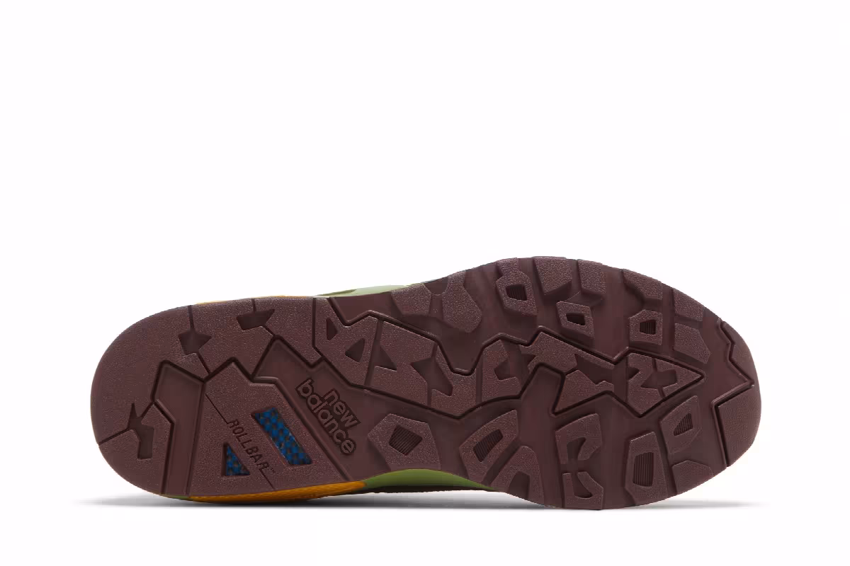 Stray Rats x New Balance 580 Tribute to 2007 - Burgundy, view 5