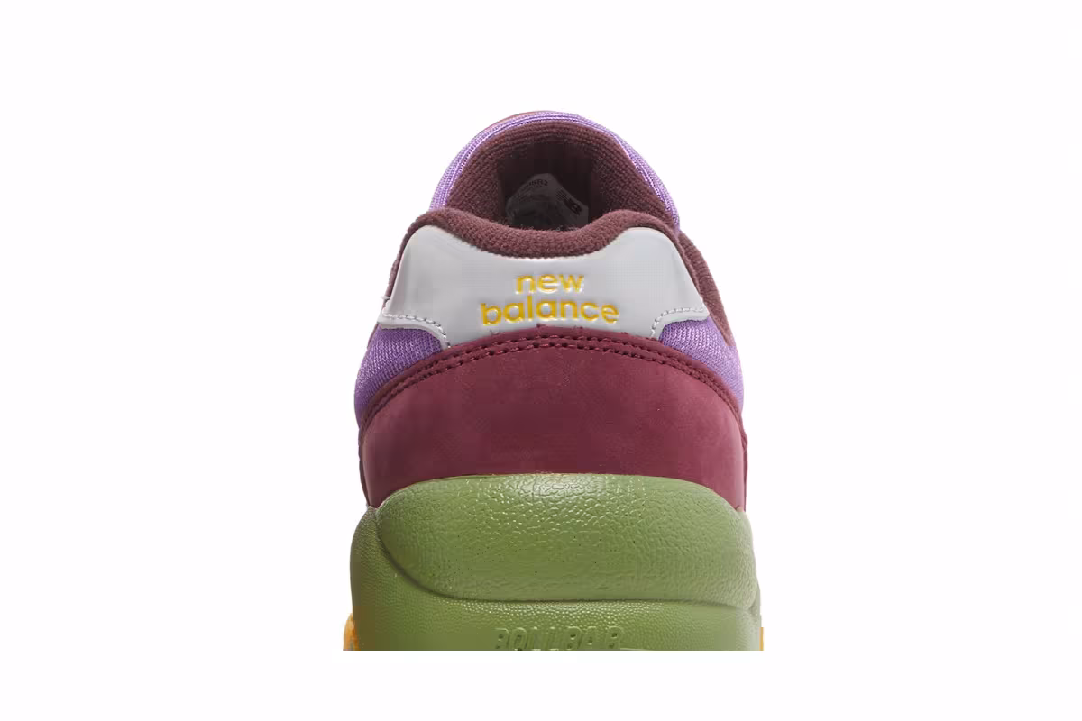 Stray Rats x New Balance 580 Tribute to 2007 - Burgundy, view 8