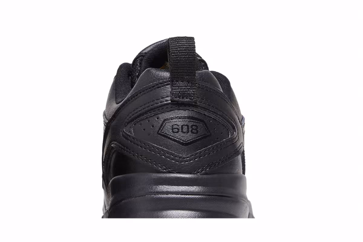 New Balance 608v5 Triple Black, view 8