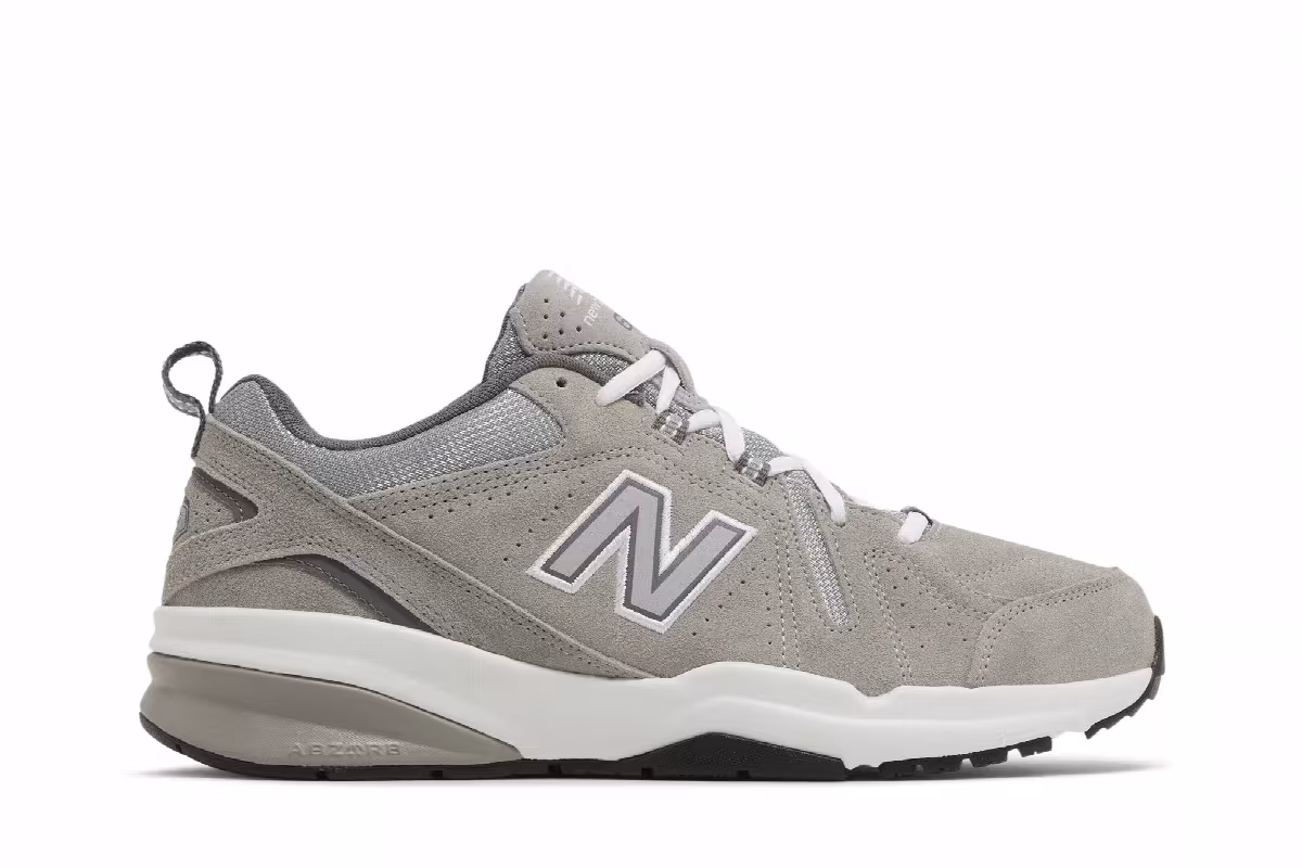 New Balance 608v5 Team Away Grey, view 2