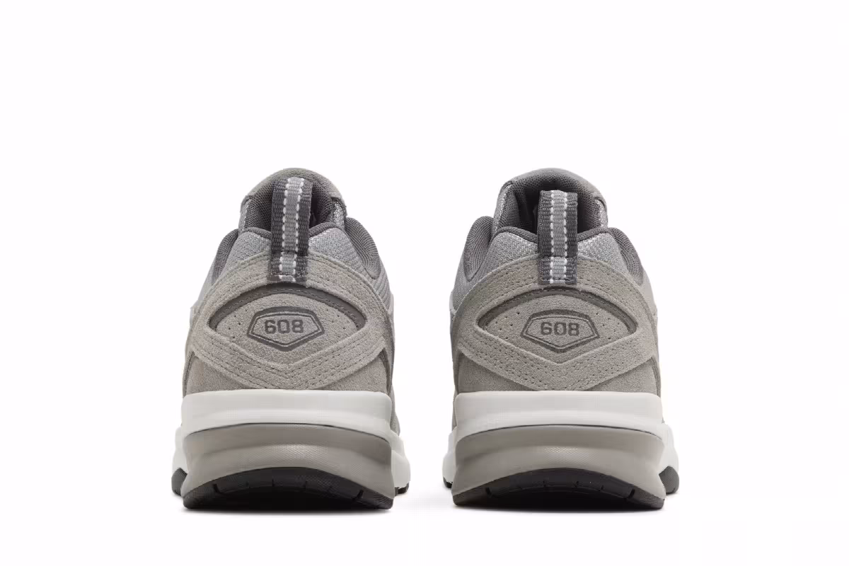 New Balance 608v5 Team Away Grey, view 7